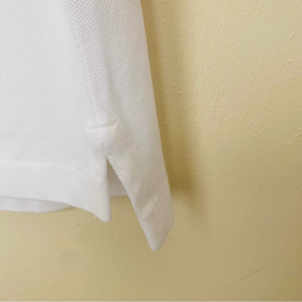 Polo by Ralph Lauren White Polo Shirt with Blue Logo - Picture 8 of 13